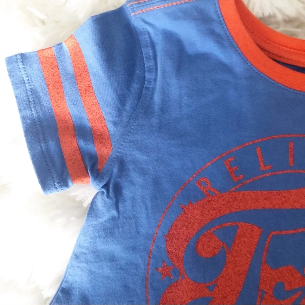 True Religion 2T Girl’s Varsity Tee. NWT